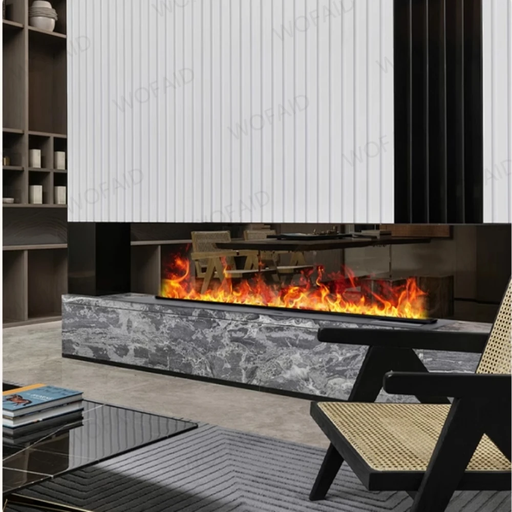 Humidificador De Chimenea Chimenea Eléctrica 3D Con Vapor Efecto