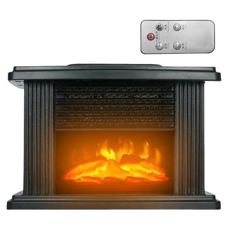 

Electric Fireplaces 1000W Fireplace Heater With Realistic Flame Heater Accessories For Dining Room Study Room Living Room