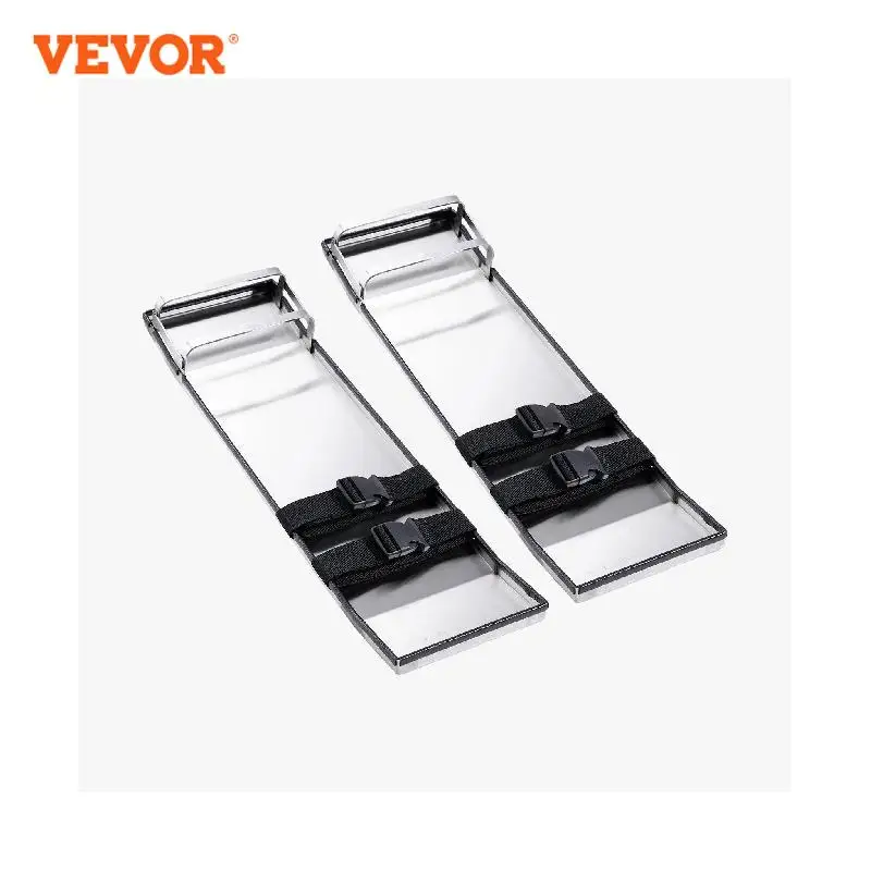 

Бетонные наколенники VEVOR из нержавеющей стали, бетонные слайдеры 28x8 дюймов, наколенники для бетона, пара слайдеров