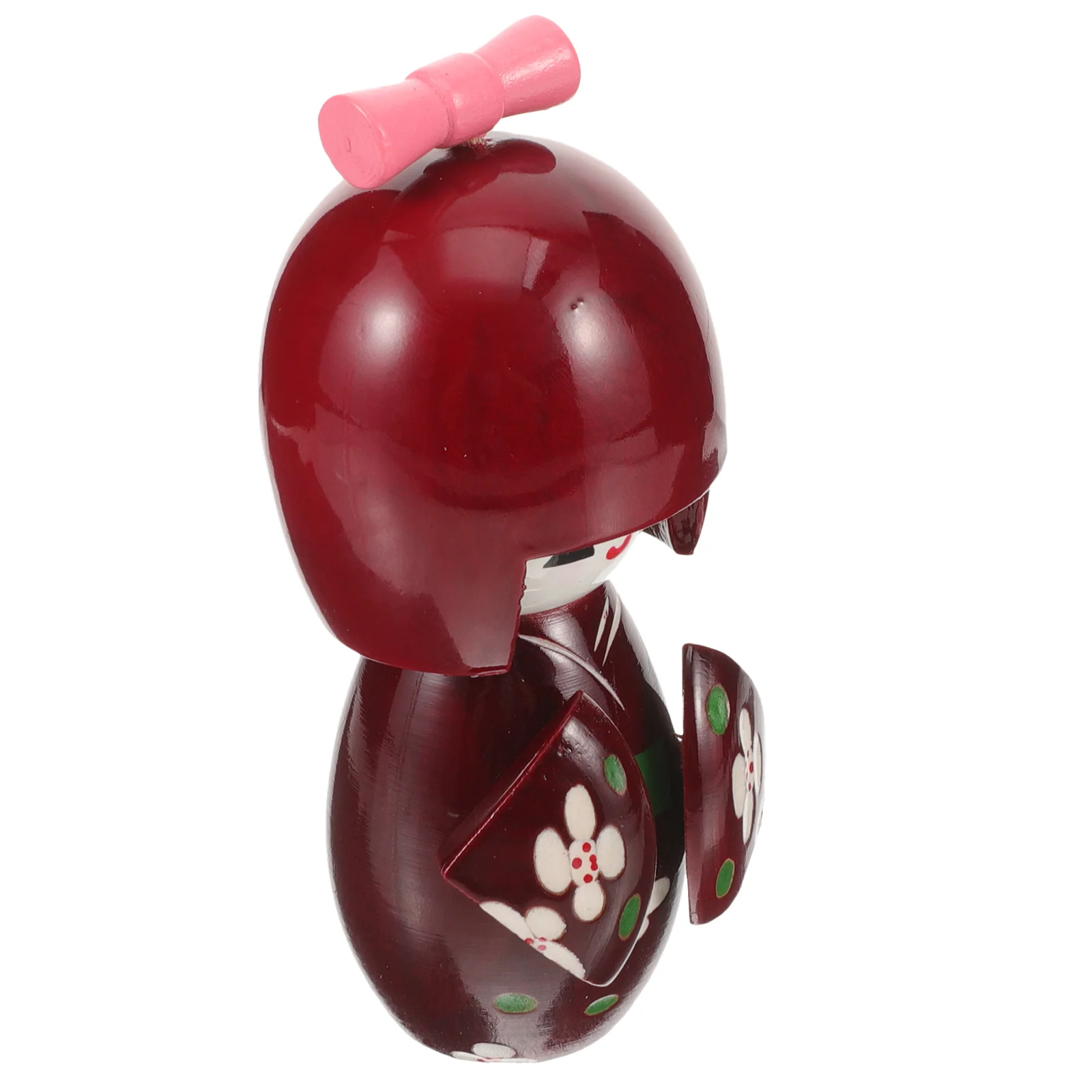 Giapponese Kokeshi Bambola Kimono Ragazza Artigianato Figurina Ornamento Decorazione