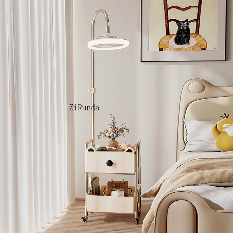 Cream Wind Creative Bedside Table Shelf Children's Bedside Table Substitute Locker Side Rack