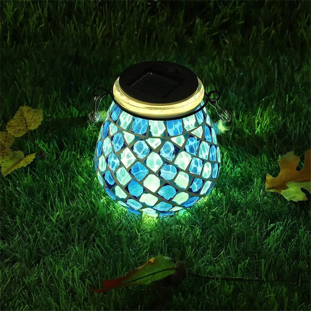 

Solar Outdoor Lantern Solar Lights Outdoor Hanging Lanterns Rechargeable Waterproof Table Lamp Night Light for Garden Patio Yard