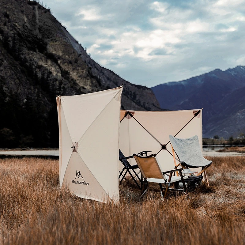 

3.6m 4.8m 5.6m Outdoor Screen Enclosure Camping Cotton Free Portable Windproof Warm Windproof Enclosure Fence Travel
