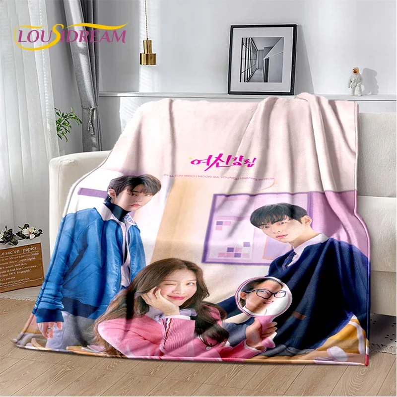 True Beauty Hwang in Youp Cha EunWoo 29 Style Blanket,Soft Throw Blanket for Home Bedroom Bed Sofa Picnic Travel Office Cover 2