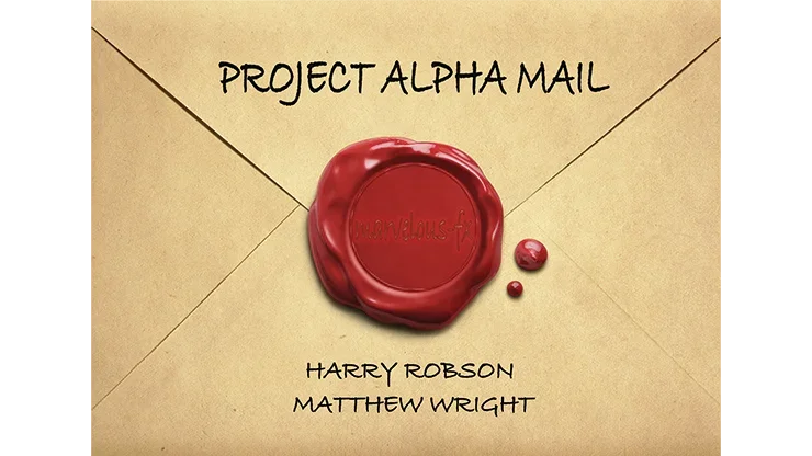 

Project Alpha Mail by Harry Robson & Matthew Wright,Magic Tricks