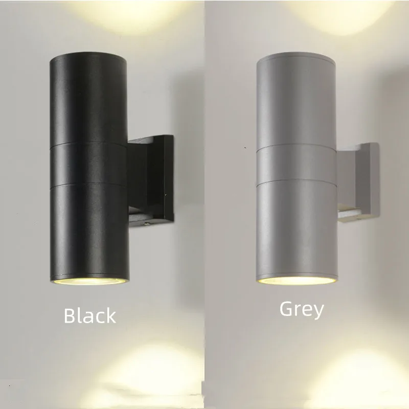 Waterproof LED Wall Lamp 6W 12W 18W 110V 220V COB Double Head Wall Light for Indoor Outdoor Porch Street Path Lighting 1PCS led light led wall lamp wall light