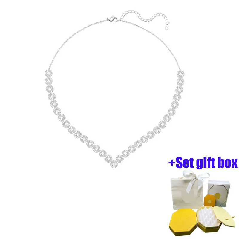 

Модное и Очаровательное ожерелье с цепочкой на ключицу, украшенной стразами, подходит для красивых женщин, бесплатная доставка