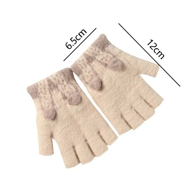 6 Paia Guanti Invernali Per Bambini 5-8 Anni - Elasticizzati, Caldi, Antiscivolo, Unisex - Foto 7