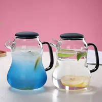 Théière en verre à degré de chaleur, bouilloire, infuseur, ensemble de tasses, théières Oolong, théière Gaiwan Pu Erh, fabricant chinois Puer, 1,4 l 2
