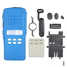 

VBLL Walkie-talkie Limited-keypad Replacement Housing Cover Case Kit for Motorola HT1250 TWO-WAY RADIO Blue