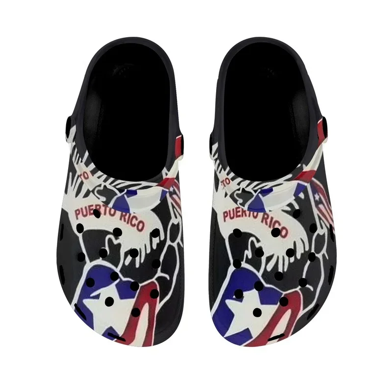 Рисунок 3 - Модные летние женские шлепанцы с принтом Пуэрто-Рико