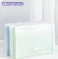 2pcs Folder insert, transparent A4 file bag, paper storage and organization tool, paper storage bag 1