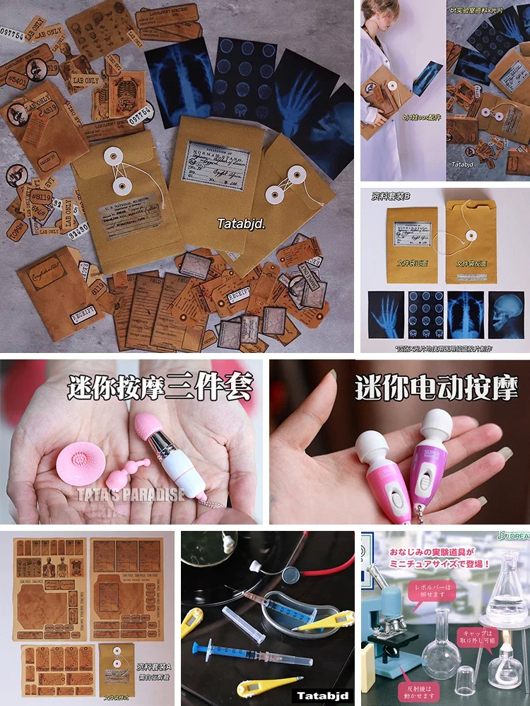 Miniature Ornament Medical Appliance Handset Model