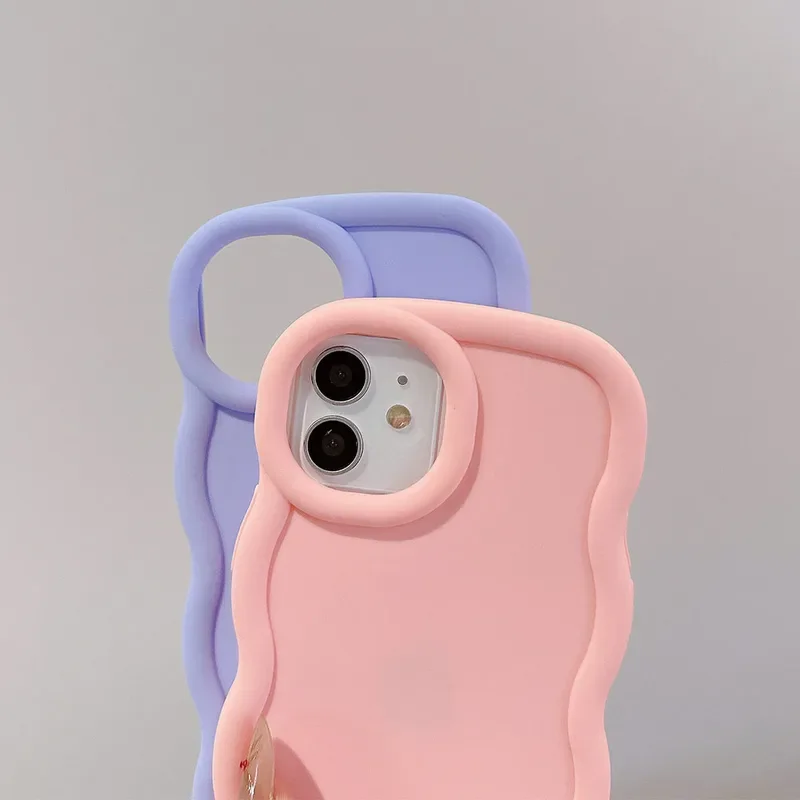 Candy Color Silicone Soft Phone Case - Vibrant and Protective Cover