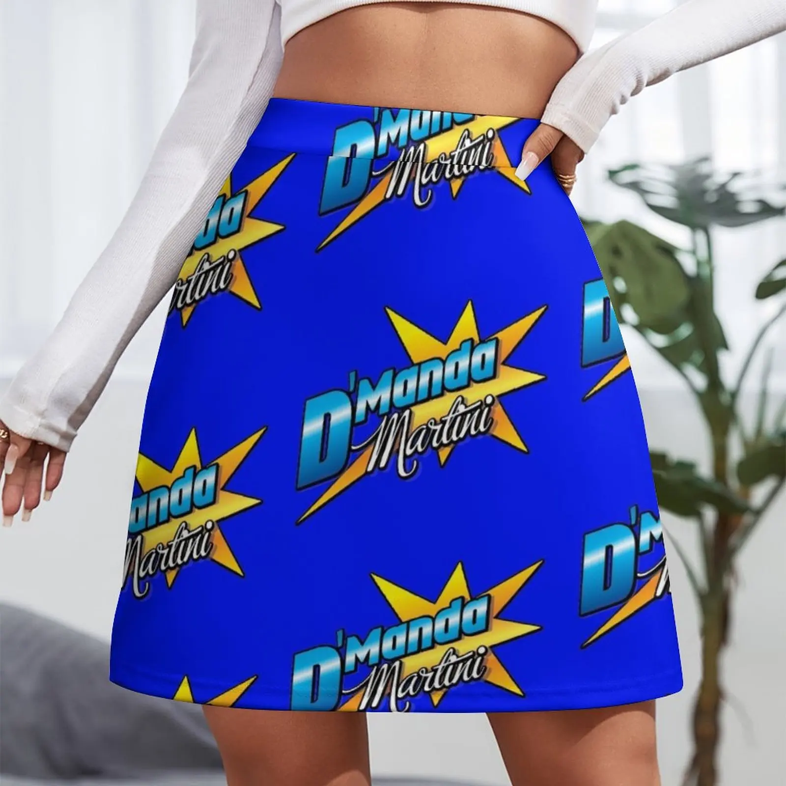 D'Manda Martini Mini Skirt clothes for woman skirt for women women's skirts trend 2024