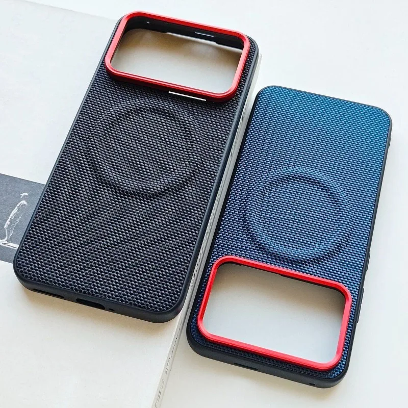 Fashion Magnetic Matte PU Leather Non-Slip Shockproof Bumper Case Cover