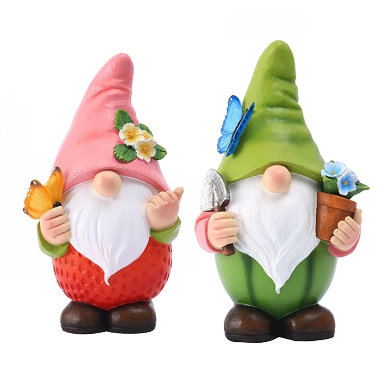 

Garden Decoration Gnome Dwarf Statue-resin Craft Ornament Faceless Statues