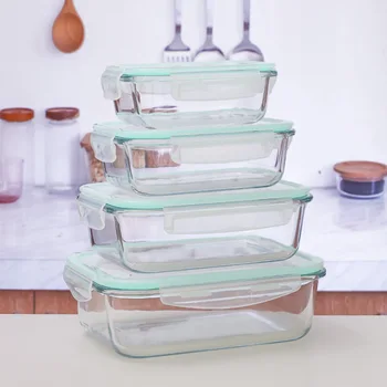 Glass Airtight Meal Prep Container 1
