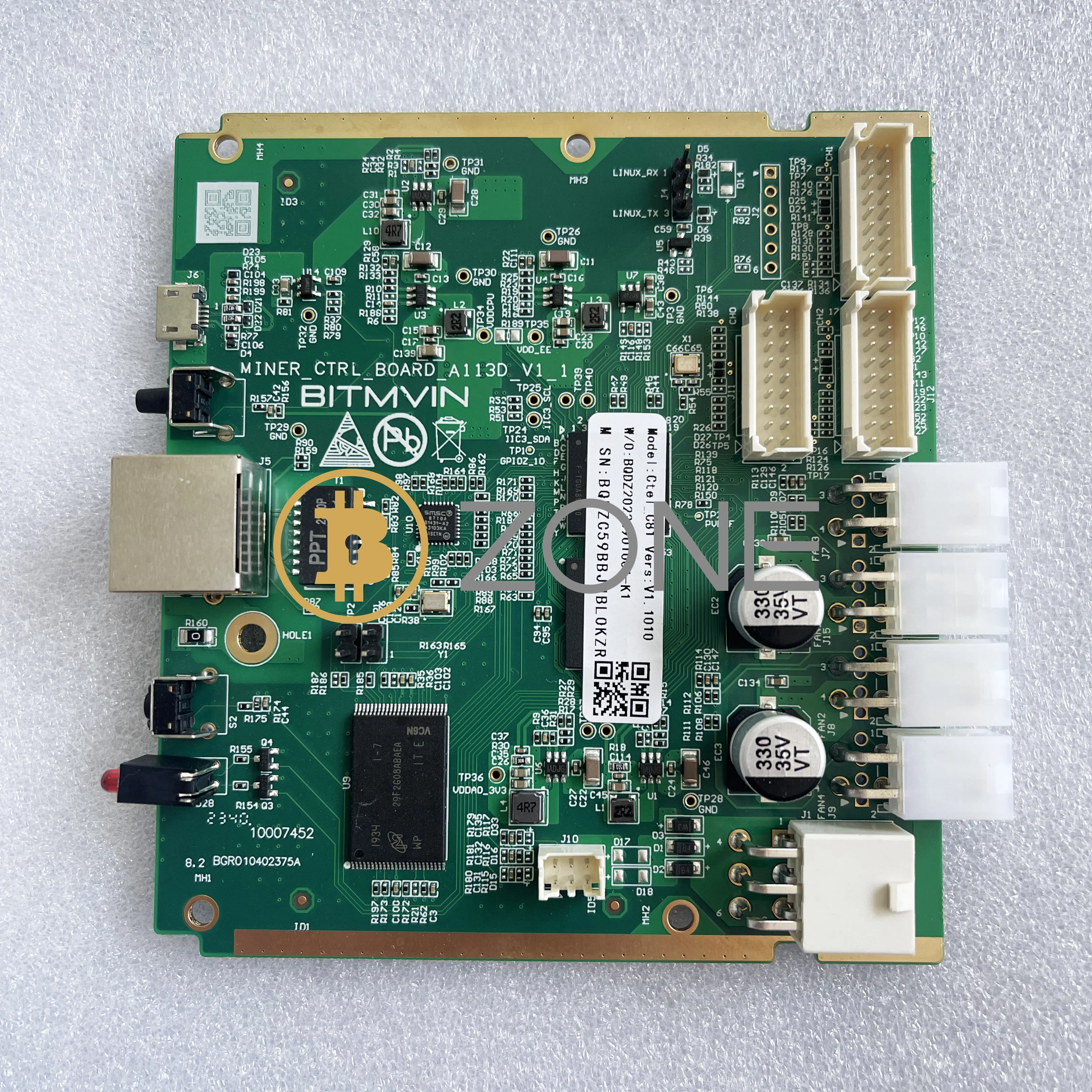 Bitmain S21 T21 C81 Amlogic A113D Scheda Di Controllo Antminer S21 T21 Scheda Madre Bitcoin Miner