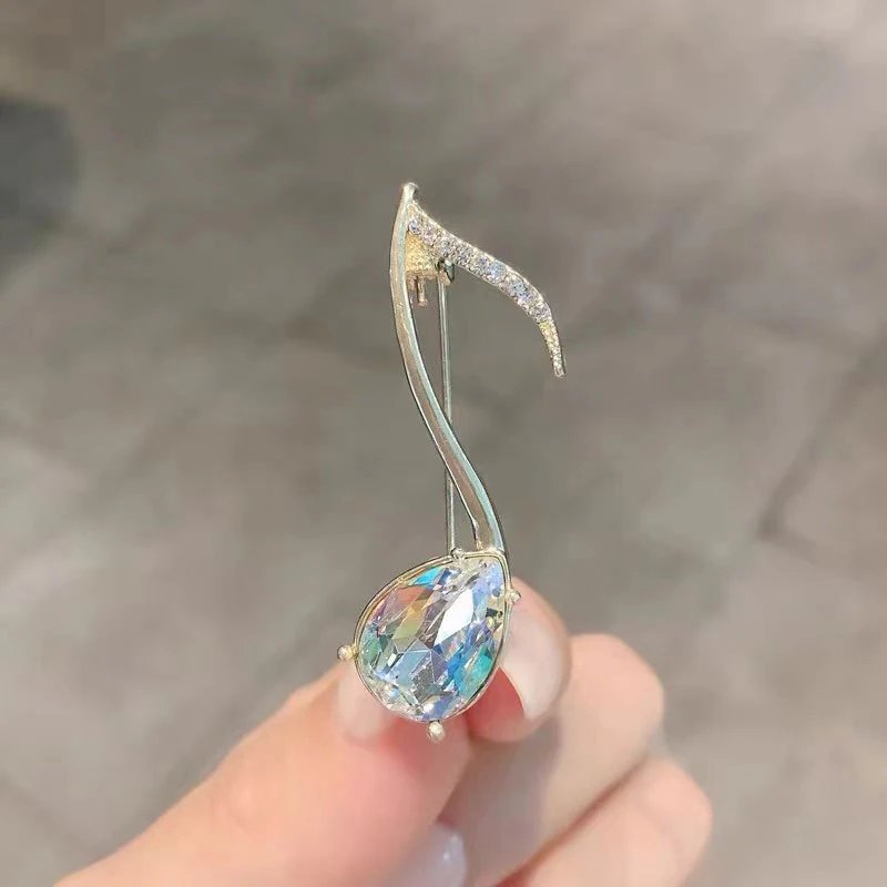1PC Heart Love Pins, Musics Notes, Piano Staffs 8
