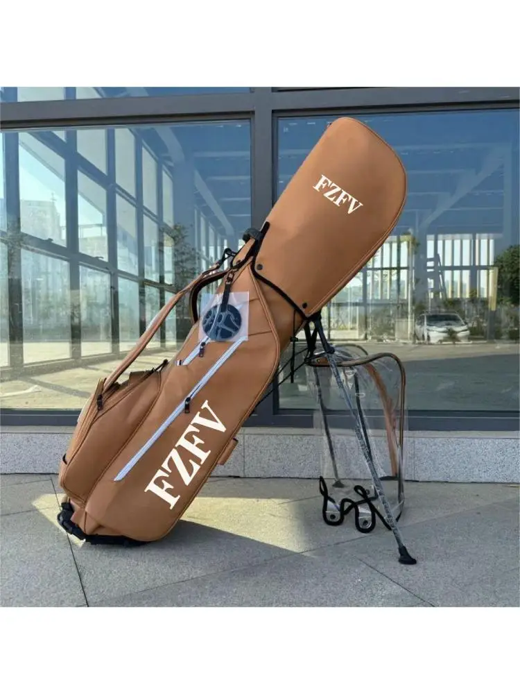 남성용 골프 스탠드 가방, 휴대용 및 실용적인 골프채 가방, 모자 커버 2 개, 야외 스포츠, 2024 신상 브랜드 