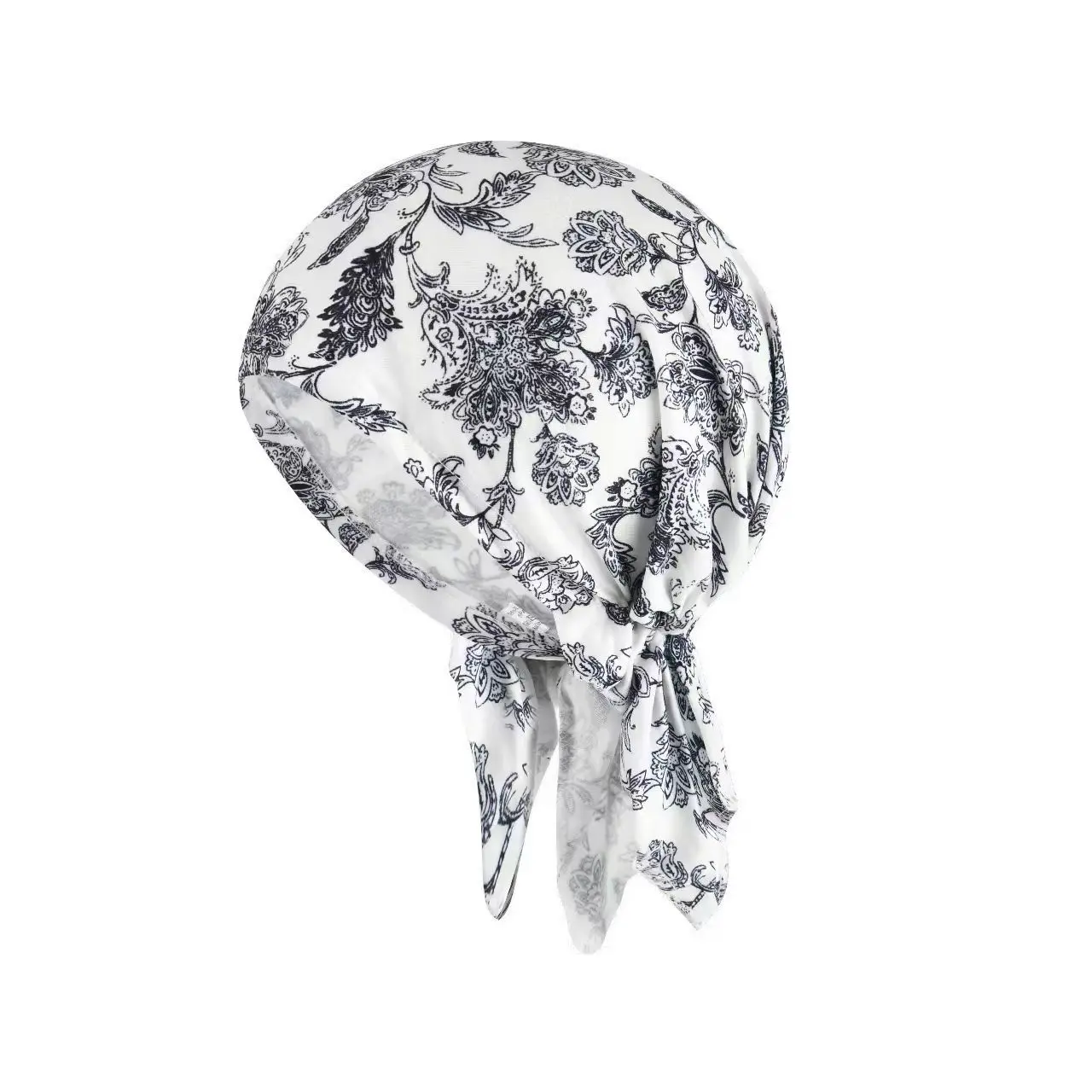 Neue Mode Frauen Blumen hut Marke Outdoor Hip Hop weiche Mützen lässig Frühling Herbst Tanz Kopf bedeckung Kopftuch Polyester Hüte – Detail 13