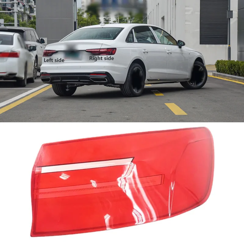 

for Audi A4L 2020-2022 Car Rear Taillight Shell Brake Lights Shell Replace Auto Rear Shell Cover Lampshade