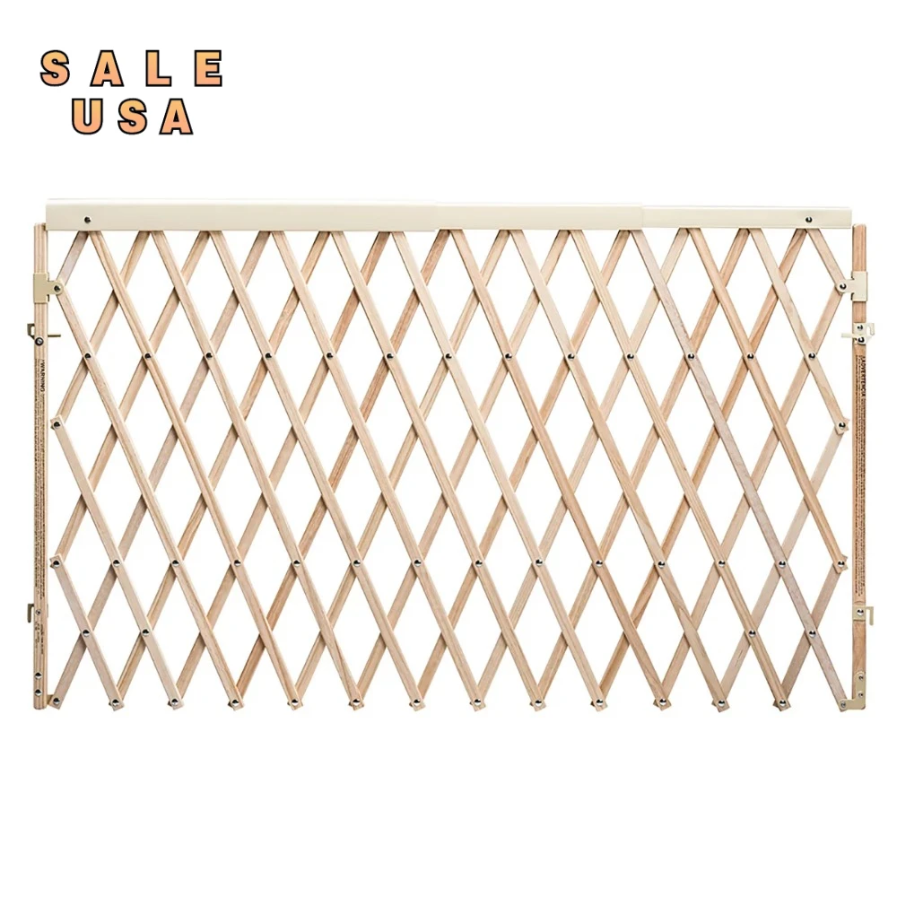 

Evenflo Swing Wide Room Divider Retractable Baby Gate, One Hand Latch, Hardware Mount for Infants, Toddlers & Pets, 24" - 60"