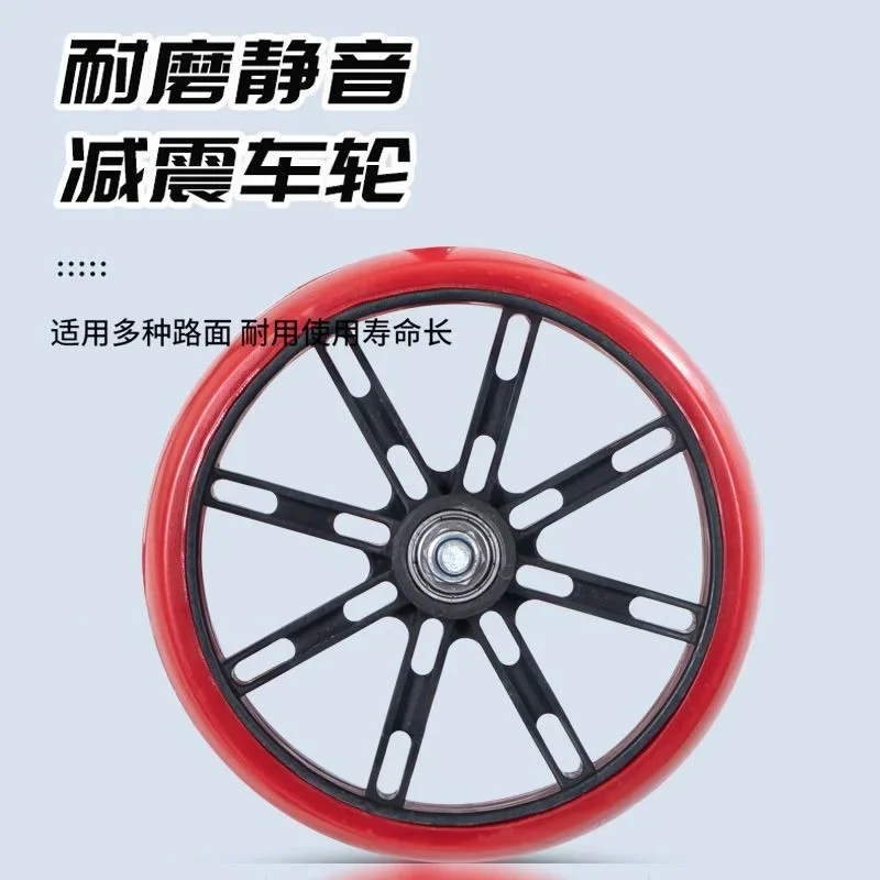 Water Bucket Push Cart , Household Elderly Kitchen Garbage Handcart Shed Harvester Push Car