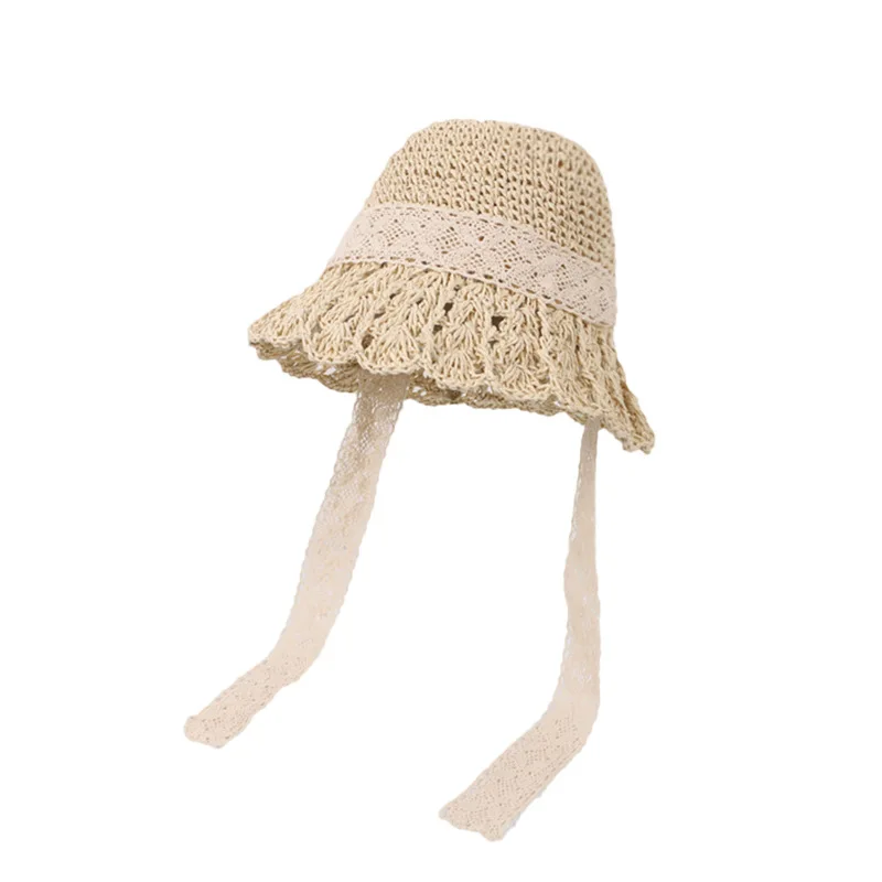 Sombreros De Paja De Playa De Ala Ancha De 5.9 In Para
