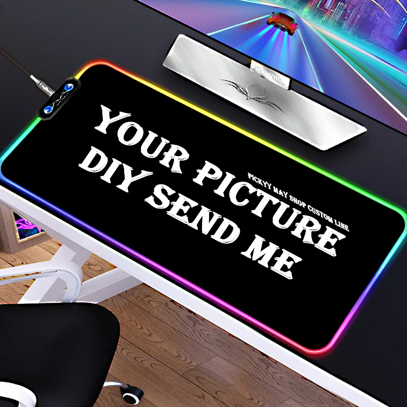 Anime Large Size Mouse Pad Rgb Led Diy Picture Customize Your Own Mouse