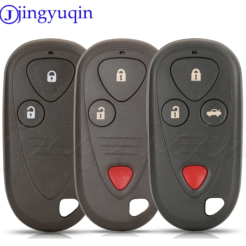 

jingyuqin 2/3/4 Button Remote Car Key Shell Case For Honda Acura CL Acura TL Acura TSX 2000-2008