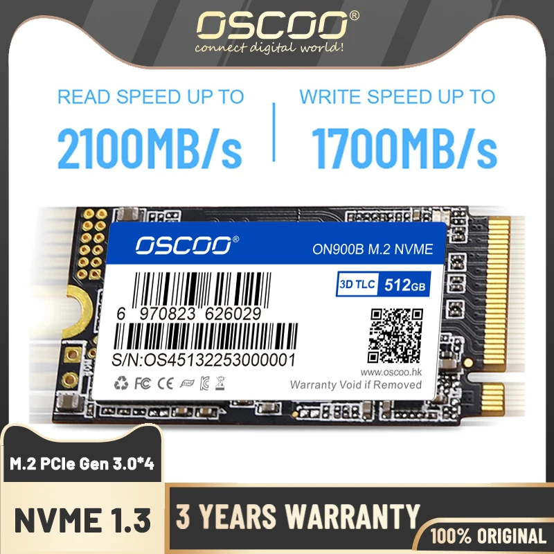 Ssd M2 Nvme 1Tb 512Gb Pcie 3.0X4 Ssd M.2 2242 Ssd Hard Disk Hd Hdd Disco Interno A Stato Solido Per Computer Portatile Pc