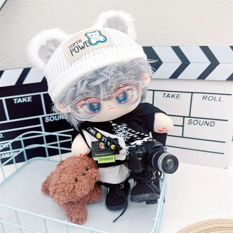 新品未使用　なさいくん人形 2個セット 20cm Cute Fashion Cool Suit Boy with Camera Plush Idol Doll
