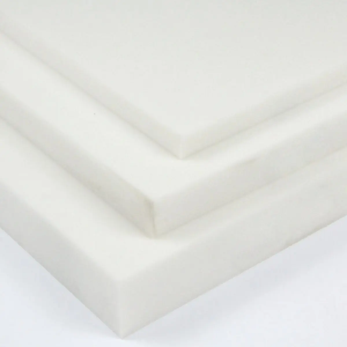 High Density Seat Cushion Foam Rubber Replacement Polyurethane Upholstery  Cushion Pad White Firm Foam Sheet Cushion Pads - AliExpress