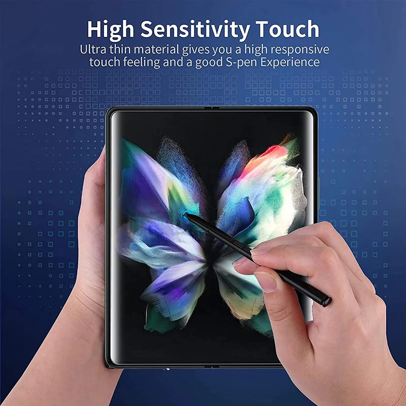 2 in 1 Inner Front Frosted Matte Hydrogel Film For OPPO Find N 2 3 N2 N3 Oneplus OPEN 5G HD Clear TPU Soft Screen Protector - 4