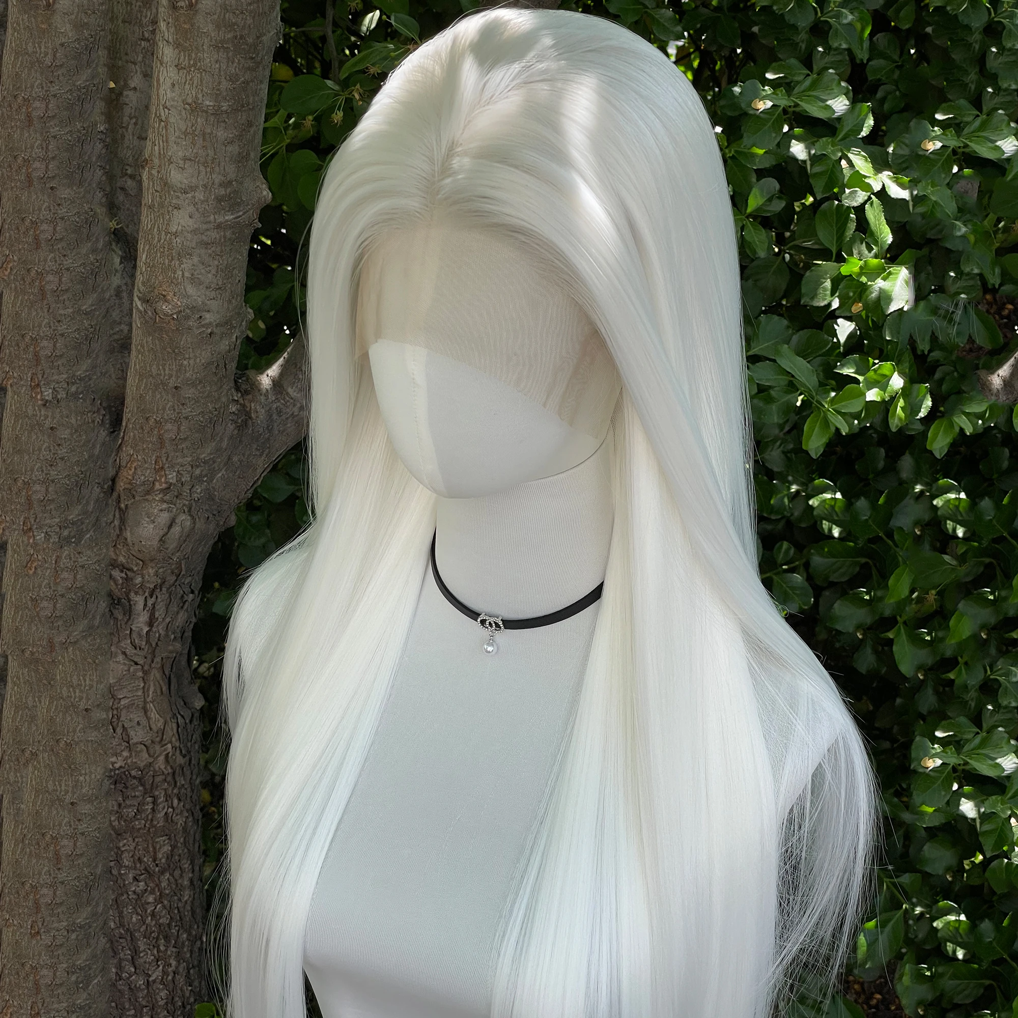 Lace Front Wig Lace Wigs Synthetic Wigs Womens Synthetic Wigs 26 Inch Long Straight for Women