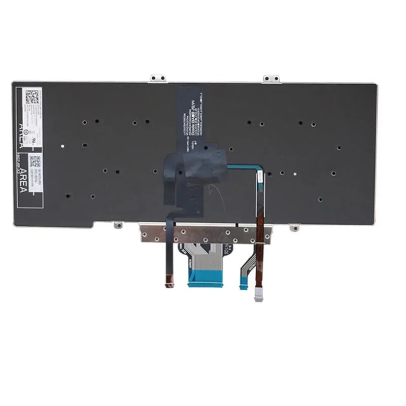 Espanhol Novo Teclado para Dell Latitude 5400 5401 5410 54112023 Portátil 096w5x Retroiluminado com Ponteiro - Imagem 3