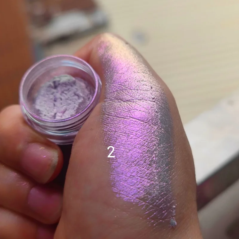 holographic glitter makeup glitter gel makeup glitter makeup Chrome Eyeshadow Palette Glitter High Pigmented Chameleon Eyeshadow Color Gradient Shiny Sparkling Powder