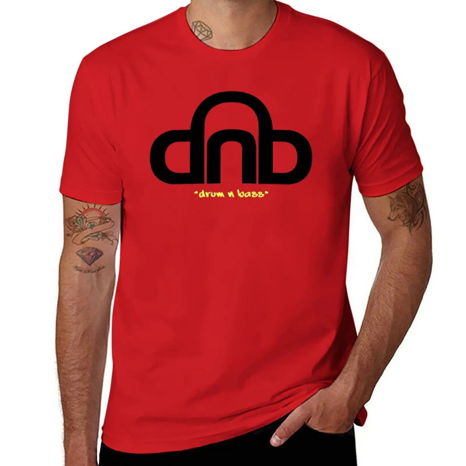 

New DNB T-Shirt Oversized t-shirt korean fashion sublime t shirt fruit of the loom mens t shirts