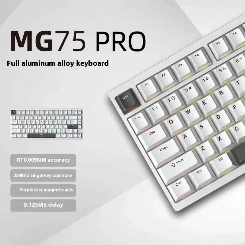 IROK MG75 PRO Aluminum Magnetic Mechanical Keyboard Gaming