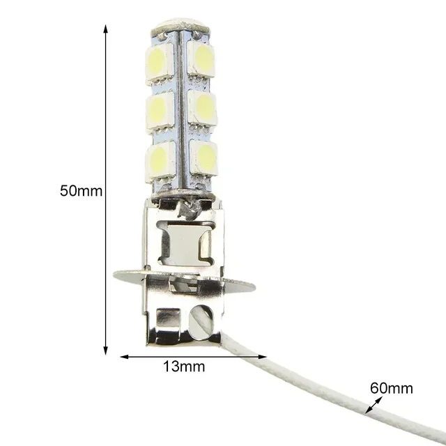 Led Bulbs Car Fog Lights Car Light 13-5050 LED 2X H3 LED 6V Car Light Flashlight Torches Bulbs High Quality 5