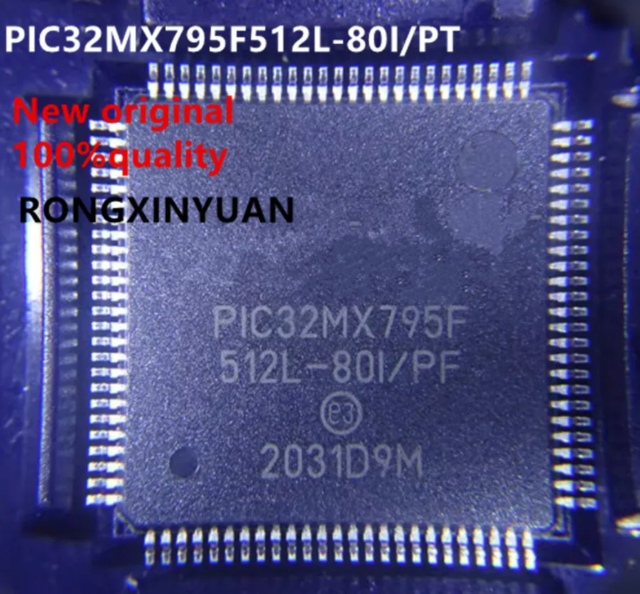 

New original PIC32MX795F512L-80I/PT PIC32MX795F P-10032-bit microcontroller imported from the original chip