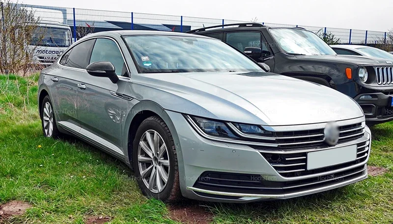 Für Volkswagen Passat 2014-2022 Arteon 2017-2023 Carbon Look Glänzend Schwarz Ersatz Rückspiegel Abdeckungen Kappe – Detail 9