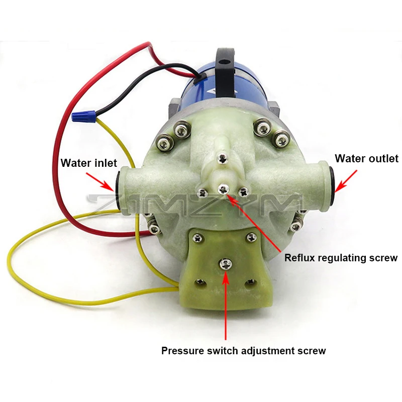 Agricultural Electric High Pressure Pump Garden Electric Tools Spraying Watering Car Wash Irrigation Diaphragm Pump