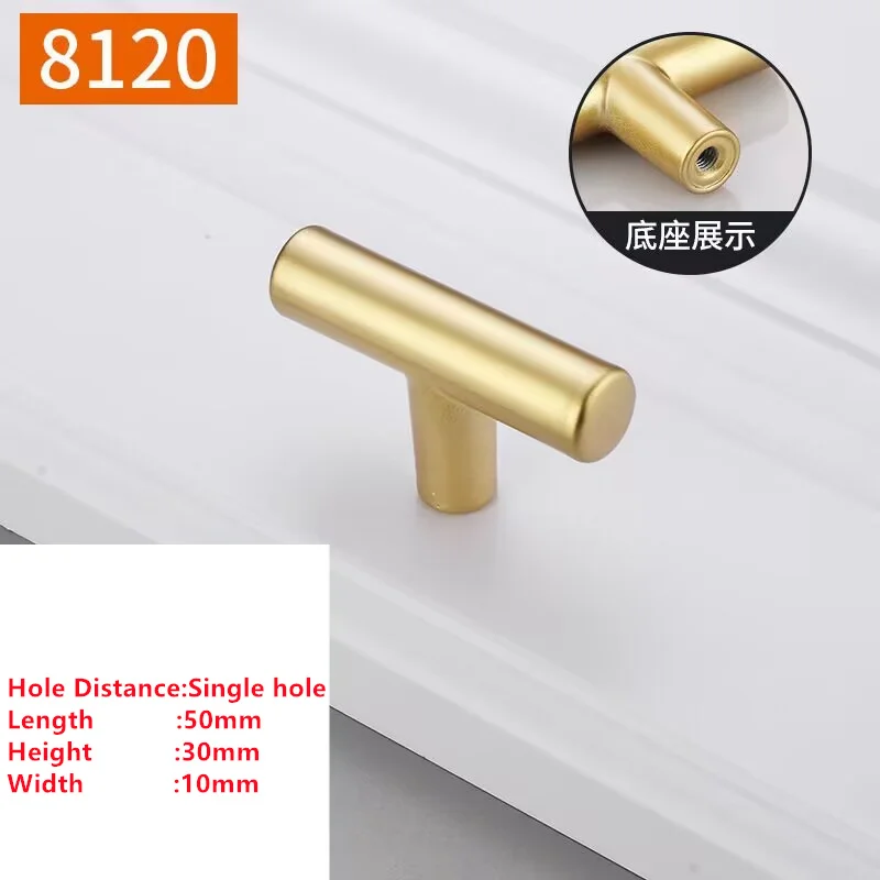 Pearl Golden Simplicity Hardware for Furniture and Kitchen Cabinets