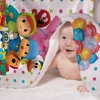 Plush Dolls P-POCOYO Blanket Picnic Flannel Throw Blanket For Bedroom Warm Soft Custom DIY Quality Bedspread Gift Idea 4