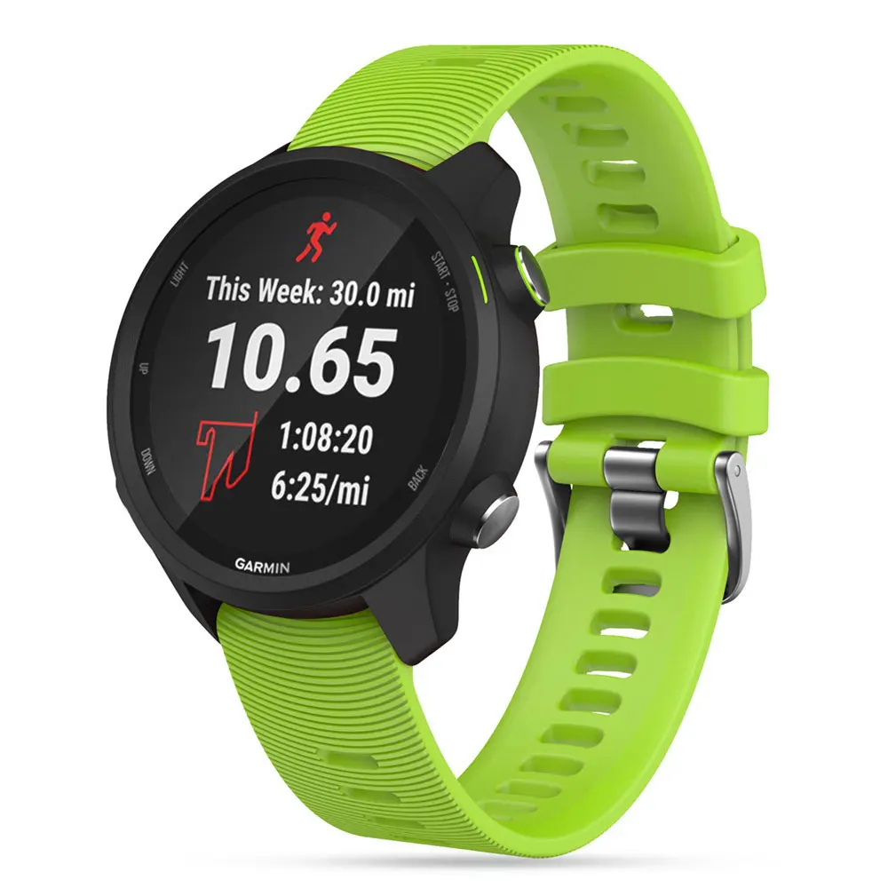 Premium Soft Silicone Smartwatch Wristband - Universal Fit