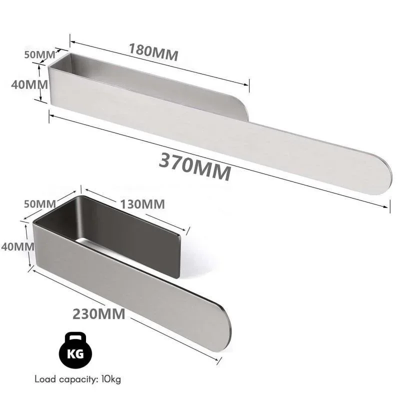 Towel Rack Non-punched TowelRack Bathroom Racks Self-adhesive Bathroom Kitchen Toos Towel Hand Towel Rack Storage Holder 2025