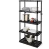 5 Shelf Knect-A-Shelf Ventilated Heavy Duty Storage Unit Organizer System for Home, Garage, Basement & Laundry 6
